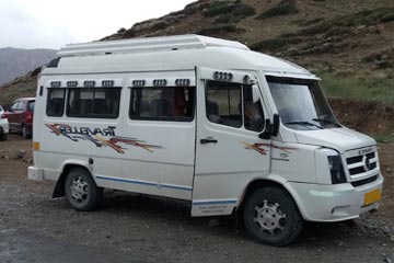 12 Seater Tempo Traveller Rentals Service