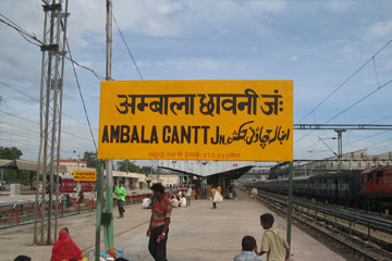 Chandigarh to Ambala Taxi